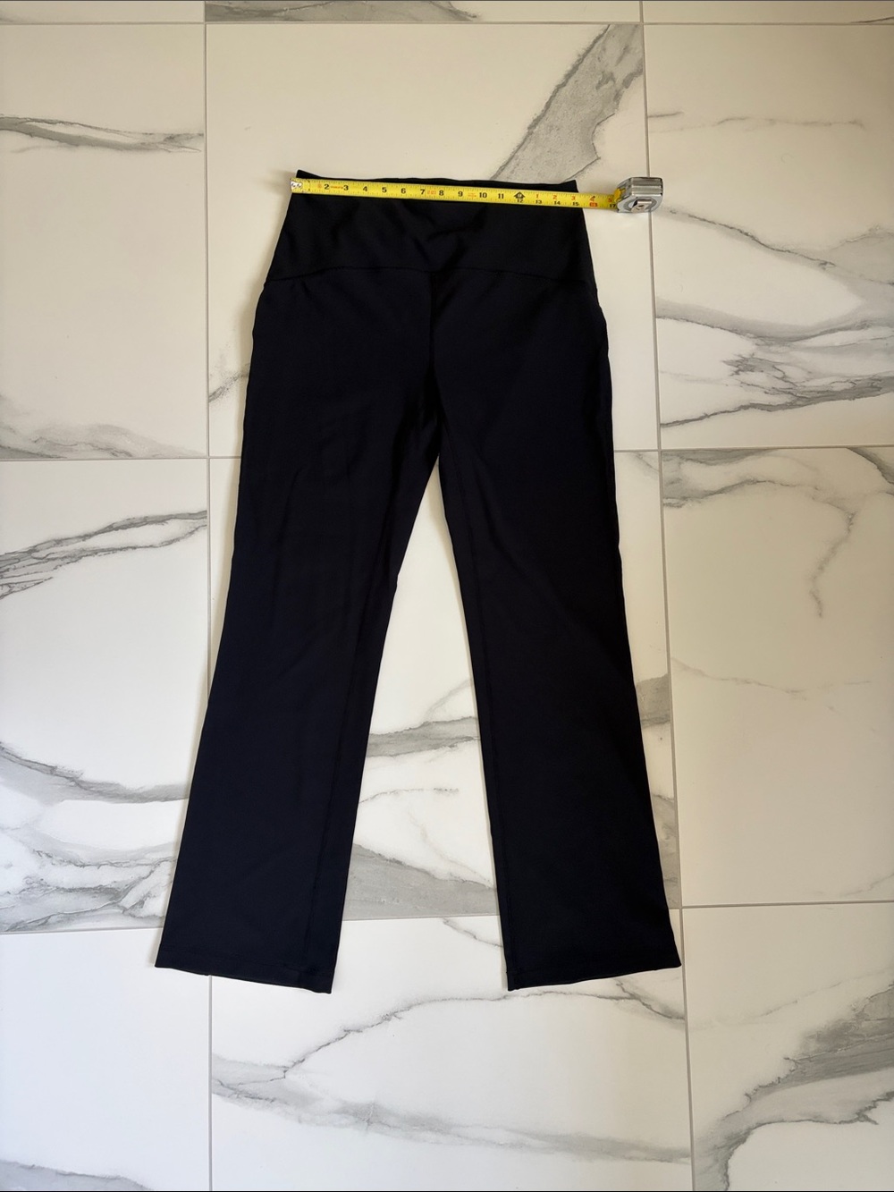 Zella Black Boot-Cut Flare Workout Pants